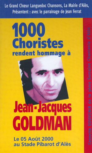 Album cover - 1 000 choristes rendent hommage à Jean-Jacques Goldman